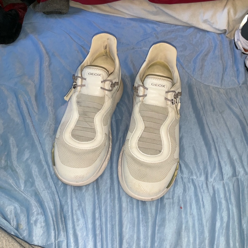 Geox Off-White Casual Sneakers